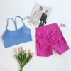 soutien gorge de sport push up respirant pour femmes, soutien gorge de yoga, sous vêtements de fitness, dos en y sexy, course à pied, haut court de gymnastique 👚 👚