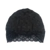 Été respirant dentelle sous écharpe casquette musulman intérieur hijab casquettes islamique turban bonnet sous hijab chapeau