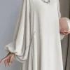 ramadan eid abaya damen dubaï luxe islam musulman longues robes modestes abayas pour les femmes kebaya caftan robe femme musulmane caftan