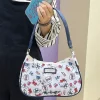 sanurgente sac à main anime hello kittile pour femme, poudres kuromi, mignon, bandoulière, dessin animé, simplicité, mode initiée