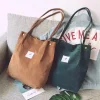 femmes velours côtelé sac à main nouveau style sac à bandoulière vintage petits sacs carrés fourre tout décontracté femme mode tendance sacs à bandoulière