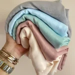 Foulard en soie Premium pour femmes, châle de luxe, Turban pour femmes, 2023