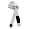 BJJ blanc adulte ceintures largeur 4.5 cm système Jiu-Jitsu brésilien niveaux dur haute qualité ceinture tressée ceinture nom brodé personnalisé