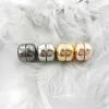 4 pièces de clips magnétiques pour chemises et pantalons à la mode, attaches magnétiques compactes détachables – convient aux chemises, colliers, poignets, écharpes – décoration de boutons de couleurs mélangées