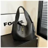 nouveau sac de shopping sac pour femme, grande capacité rétro mode sac sous les bras en cuir souple décontracté mode sac pour femme à la mode