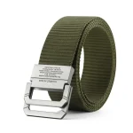 Hommes ceinture mode luxe concepteur jean ceinture pour hommes militaire sport sangle en Nylon sangle tissu tactique armée toile ceinture décontractée