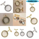 Épingle papillon élégante en alliage 573B, dotée cristaux d porte-photo