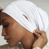 chimwomen's hijab islamic under planchers f, solid document undercap, ear hole hijab caps, bandanas cap, under caps, ready