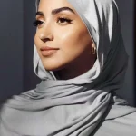 Ensemble Hijab et écharpe modale assortis pour femmes musulmanes, hijab en jersey avec bonnet intérieur, turban islamique, haute qualité