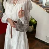 pochette de soirée de luxe perlée pour femmes, sac à main de fête de mariage, sac de téléphone de styliste, sac argenté pour femmes, nouvelle collection 2025