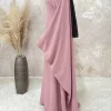 papillon chauve souris abaya sans hijab dubaï luxe turquie islan caftan musulman robe de modestie