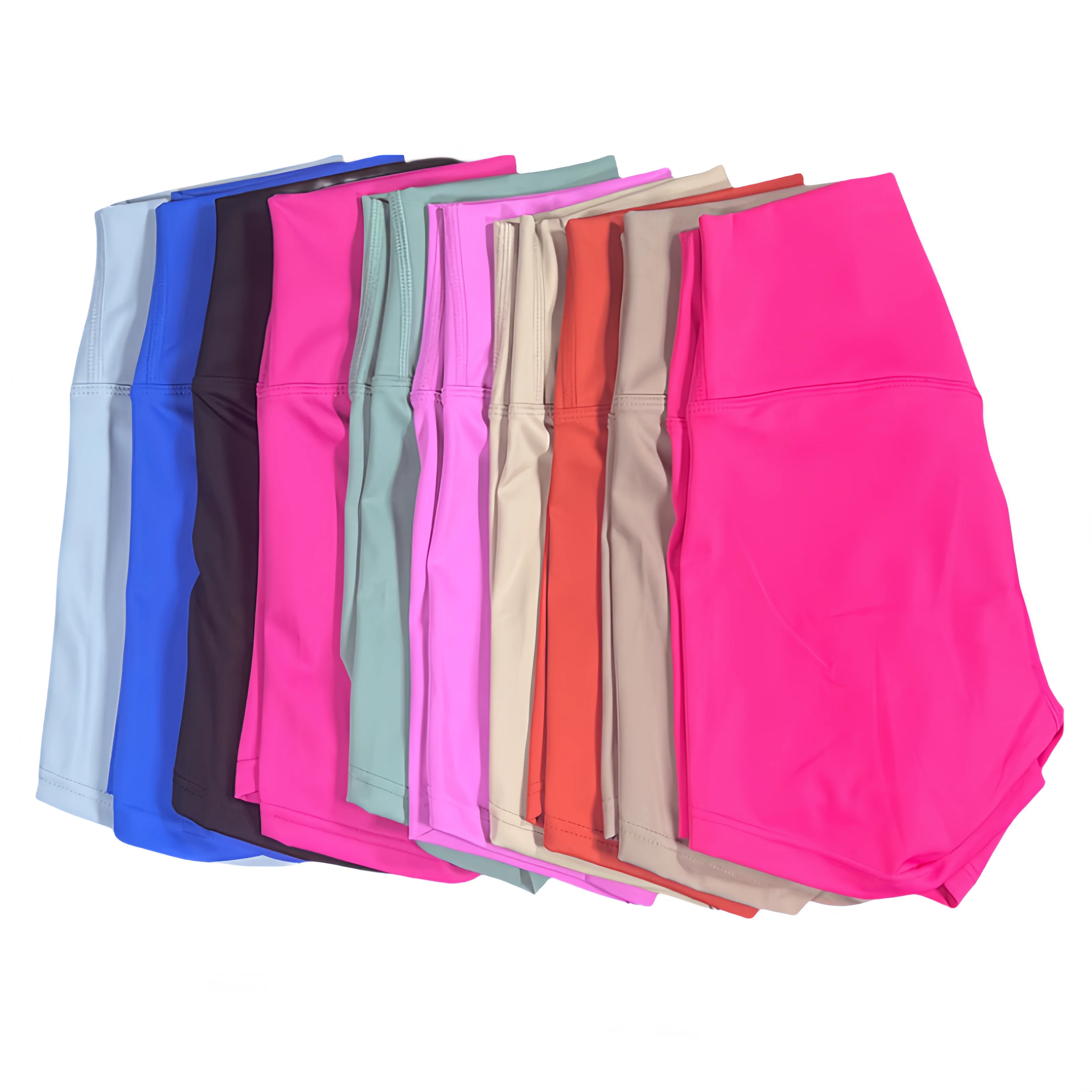 Short de Yoga de sport pour femmes avec taille haute, levage des hanches, Fitness, course à pied, cyclisme, short à 3 points, short de Yoga pour femmes à séchage rapide