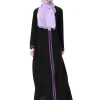 abaya robe musulmane à manches longues pour femmes, caftan noir d'été, vêtements de prière élégants, mode islamique, chaud, eid, dubaï, nouveau, 2024