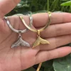 collier pendentif jomermaid pour femme, lame de bijoux fins, tour de cou, clavicule, cadeau de mariage, document en argent, luxe, couple, 3mm