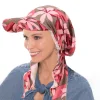 nouvelle mode hijab turban casquettes nouveau printemps été imprimé fleuri arc chapeau écharpe tout match enveloppe de cheveux transfrontalier cravate teinture casquette