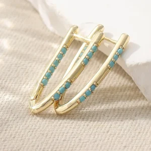 Accessoires de bijoux élégants et exquis plaqués or pour femmes, adaptés à porter des Occasions quotidiennes, cadeaux d&rsquo;anniversaire de vacances parfaits à la mode