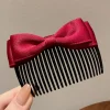 pince à cheveux de style princesse pour femmes et filles, épingles à cheveux à frange douce, coiffure à l'arrière, nœud mignon, accessoires pour cheveux