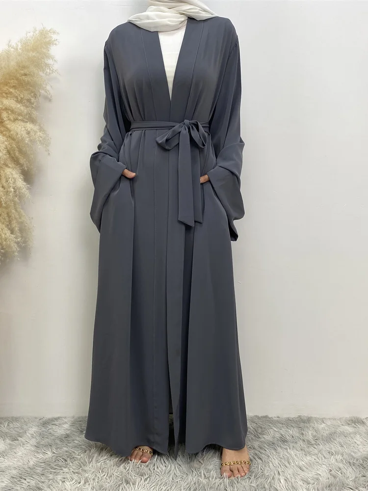 abaya robe de soirée pour femmes musulmanes, kimono, cardigan, vêtements islamiques, élégant, nouvelle collection