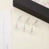 100 pièces punaise décorative transparente tête en plastique punaise en métal épingles de carte épingles à dessin punaises punaises semblables à l'équipement punaises