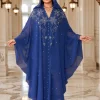 eid robe à capuche ouverte abaya femmes robes de soirée musulmanes jalabiya diamants ramadan maroc robe dubaï abayas caftan islam robes