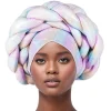 foulard de tête pour femmes, couvre chef, mode musulmane, casquettes de couleur unie, turban africain pour femmes, casquettes hijab, 2025