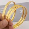bracelets en acier inoxydable doré de dubaï, messager de dieu arabe musulman islamique pour femmes, bijoux arabes marocains