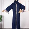 hijab abayas pour femme luxe diamant à manches longues robes dubaï turquie fête robes de soirée caftan marocain femme vêtements musulmans