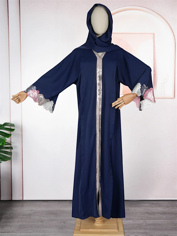 hijab abayas pour femme luxe diamant à manches longues robes dubaï turquie fête robes de soirée caftan marocain femme vêtements musulmans