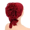 musulman sous hijab casquette grande dentelle fleur volumateur scrunchie musulman intérieur hijab islamique turban chapeaux femme bonnet accessoires