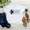 gris sloan memorial hôpital t shirt gris anatomie chemise meredith gris t shirt femmes graphique t shirts à manches courtes haut