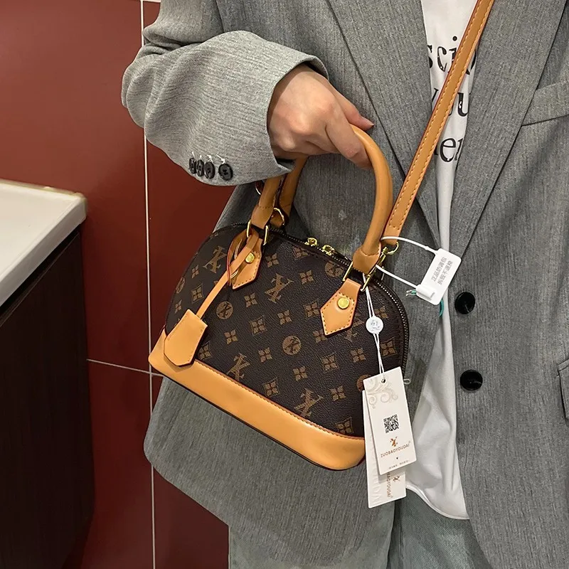 Sac à bandoulière de styliste élégant pour dames, sac à main fourre-tout en cuir pour femmes, sac à bandoulière de marque célèbre