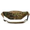 sac banane d'alpinisme de camouflage pour hommes et femmes, tendance de la mode, sac de sport pour téléphone portable, sacs à bandoulière pour équitation