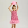 robes de soirée à paillettes pour filles, robe de princesse à paillettes, jupes tutu en maille pour enfants, robe de bal de banquet, de concours d'anniversaire