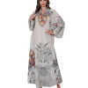 femmes robe abaya broderie impression dubaï fête longues robes eid musulman jalabiya ramadan marocain caftan robes largos arabe