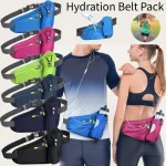 Sacs de taille de course porte-bouteille d&rsquo;eau sac de ceinture d&rsquo;hydratation téléphone portable Jogging sac de cyclisme pour hommes femmes sport Fanny Pack Gym Run