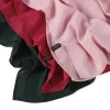 70*180 cm musulman en mousseline de soie hijab châles écharpe femmes couleur unie bandeau femmes hijabs foulards dames foulard femme voile musulman