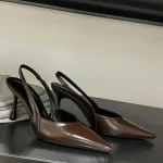 Baotou – sandales d&rsquo;été à la mode, nouveau Style, tête pointue, ligne de bouche peu profonde avec talons aiguilles antidérapants et résistants à l&rsquo;usure