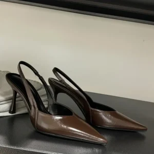 Baotou – sandales d&rsquo;été à la mode, nouveau Style, tête pointue, ligne de bouche peu profonde avec talons aiguilles antidérapants et résistants à l&rsquo;usure