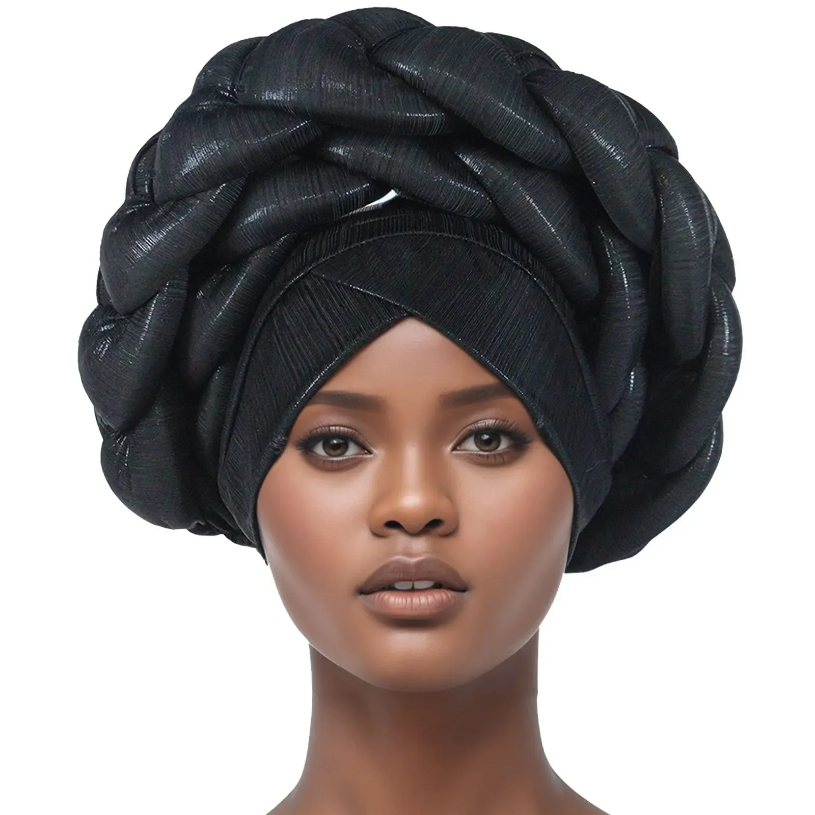 foulard de tête pour femmes musulmanes 2025, écharpe de tête, enveloppes de sauna pour femmes musulmanes, casquettes de document solide, cravate de sauna africain, turbans pour femmes, casquettes hijab