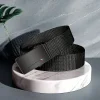 ceinture pour hommes loisirs de plein air ceinture de sport sans dents à dégagement rapide boucle automatique qualité ceinture noire