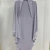 Eid musulman Long Khimar prière Hijab pour les femmes Ramadan enveloppement aérien prière écharpe islamique dubaï saoudien Niqab foulard 2024