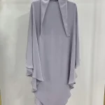 Eid musulman Long Khimar prière Hijab pour les femmes Ramadan enveloppement aérien prière écharpe islamique dubaï saoudien Niqab foulard 2024