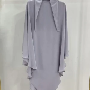 Eid musulman Long Khimar prière Hijab pour les femmes Ramadan enveloppement aérien prière écharpe islamique dubaï saoudien Niqab foulard 2024