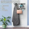 crochets magnétiques – pack rond en métal robuste en néodyme pour suspendre des sacs et des vêtements d'extérieur, un poussoir circulaire puissant