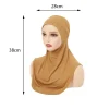 femmes musulmanes jersey sous écharpe voile couvre chef musulman foulard intérieur chapeau hijab chimio casquettes islam ninja écharpe os bonnet