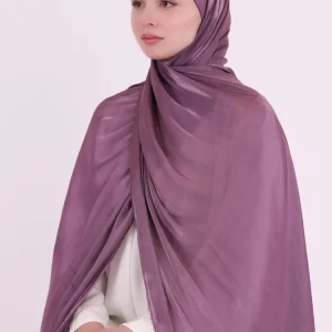 Aura soyeux Organza Hijab foulard en soie mousseline de soie Hijabs pour femmes respirant Cool Satin lisse Long châle Turban tête enveloppement pour les femmes
