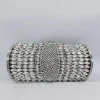 diamond pochette en cristal haut de gamme pour femme, sac de banquet, sacs à main de créateur de luxe, pochette de mode, cadeau de soirée