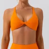 soutien gorge de sport sexy pour femmes, sous vêtement respirant, croisé dans le dos, entraînement, fitness，brassiere sport femme，brassieres sport femme，soutien gorge sans armature，brassiere sports femme，