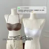 soutien gorge convertible en satin de qualité supérieure, style japonais, sans bretelles, col licou, vêtements polyvalents, lingerie confortable sans couture pour femmes ca s xl moyisu