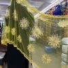 Écharpe musulmane en filet hijab pashmina pour femmes africaines, offre spéciale à durée limitée, dubaï, prix de gros, 2024